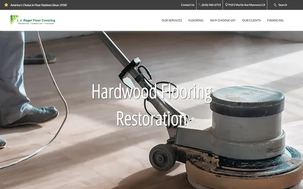 Hardwood Flooring Restoration Services