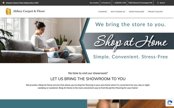 Shop At Home | We Bring the Showroom to You!