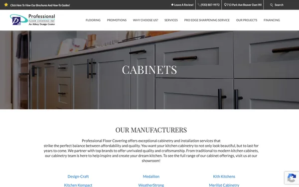 Cabinet Sales, Customization, Installation for Kitchen & Bath