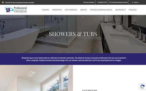 Showers & Tubs