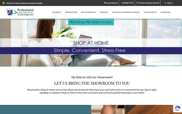 Shop At Home | We Bring the Showroom to You!