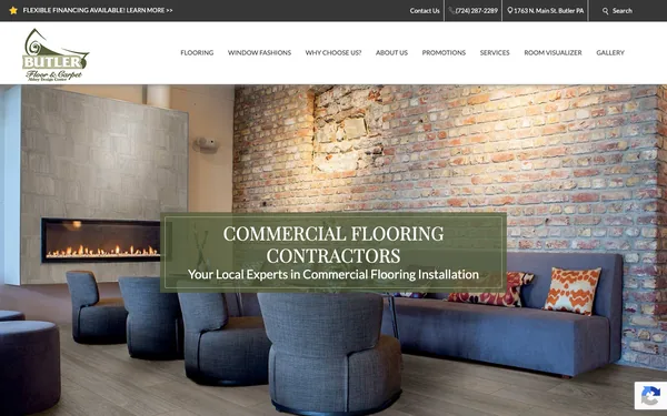 Commercial Flooring Store & Contractor Pittsburgh PA | Serving Cranberry, Wexford, Grove City & more