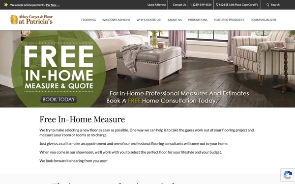 Free In-Home Measure