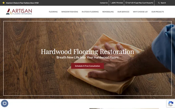 Hardwood Flooring Restoration Services