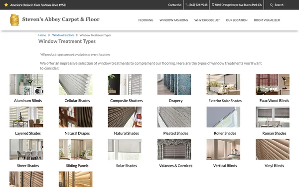 Window Treatment Types