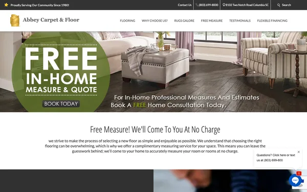 Schedule Your FREE In-Home Measure & Estimate Today