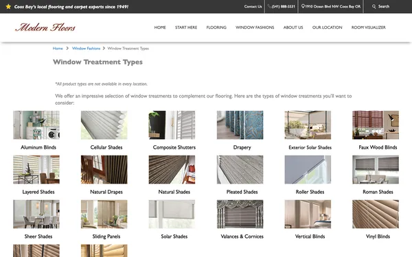 Window Treatment Types