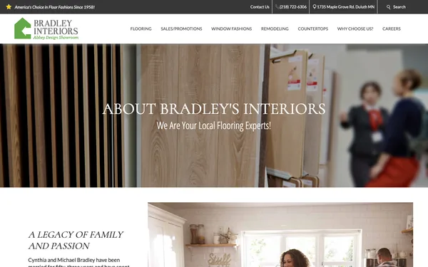 About Bradley Interiors | Flooring On Sale