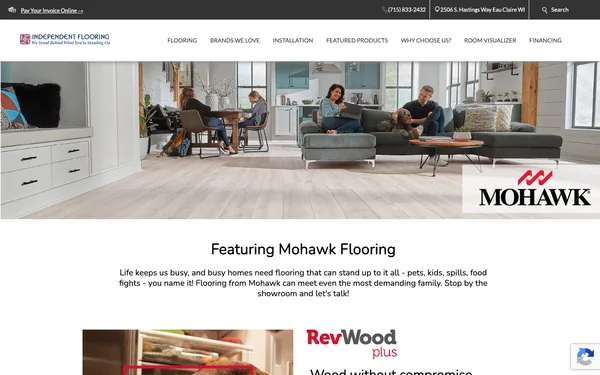 Mohawk Flooring RevWood, TecWood, SolidTech