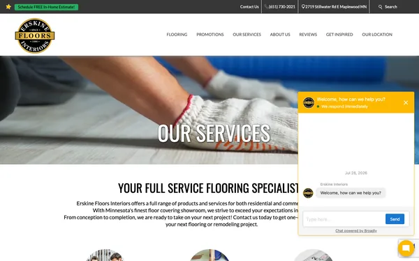 Residential & Commercial Services | Flooring Sales & Installation, Design, Shop at Home, Remodeling, Window Fashions