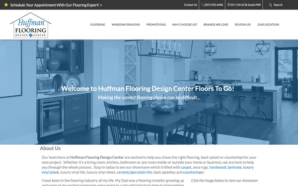 About Huffman Flooring & Design Center