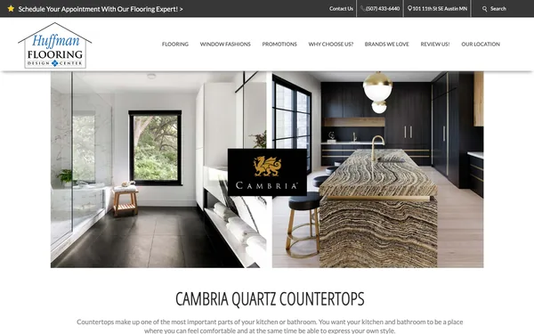 Cambria Quartz Countertops