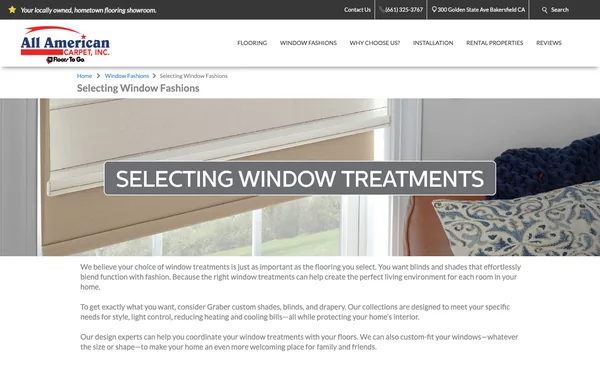 Selecting Window Fashions