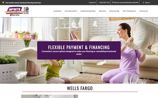 Finance Options at Infinite Floors Kitchens Bathrooms