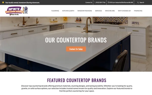 Featured Countertop Brands