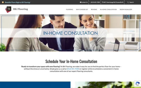 Free In-home Flooring Consultation