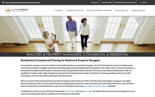 Flooring & Remodeling for Realtors & Property Managers | Commercial & Residential