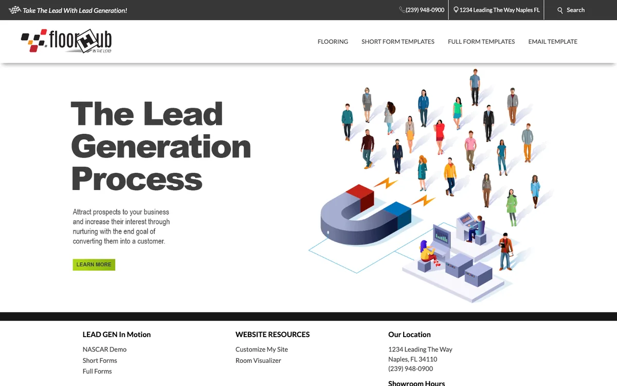 Floorhub homepage
