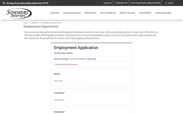 Employment Opportunity