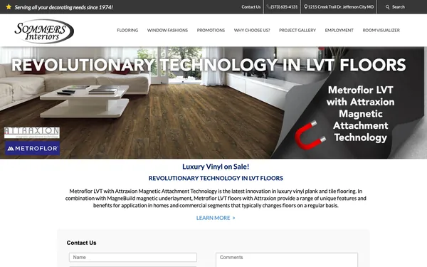 Metroflor® Luxury Vinyl Tile Sale | Attraxion Magnetic Attachment Technology