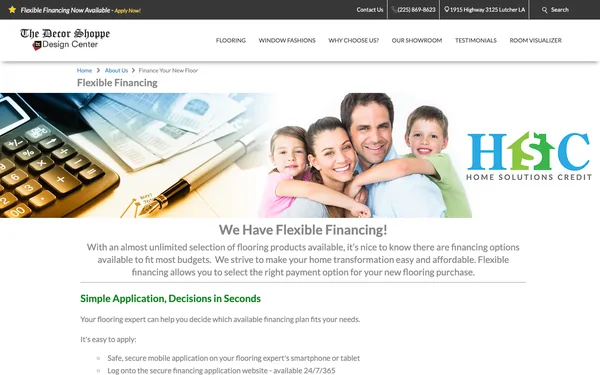 Flexible Financing