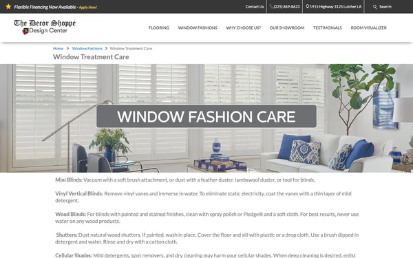 Window Fashion Care