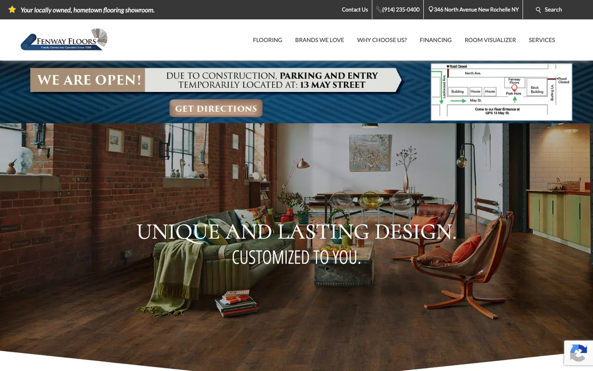 Fenway Floors homepage