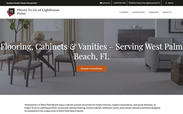Flooring & Cabinets West Palm Beach, FL | Hardwood, Tile, Vinyl, Custom Cabinets – Floors To Go