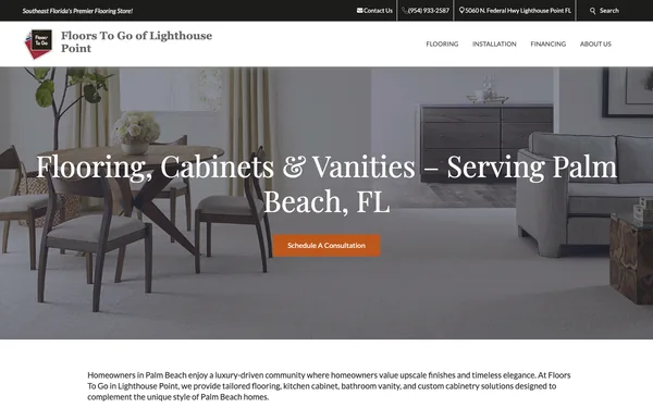 Flooring & Cabinets Palm Beach, FL | Hardwood, Tile, Vinyl, Custom Cabinets – Floors To Go