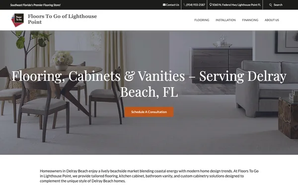 Flooring & Cabinets Delray Beach, FL | Hardwood, Tile, Vinyl, Custom Cabinets – Floors To Go