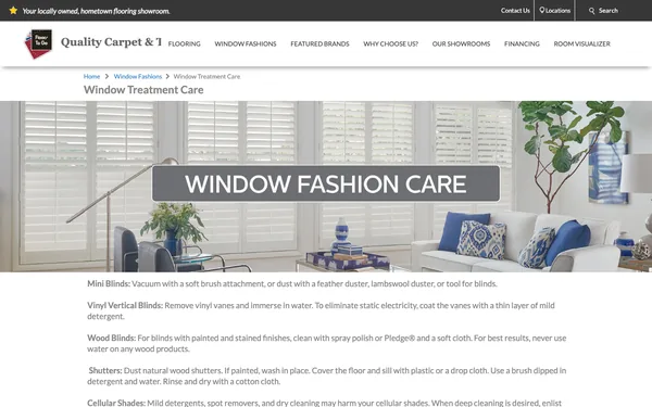 Window Fashion Care