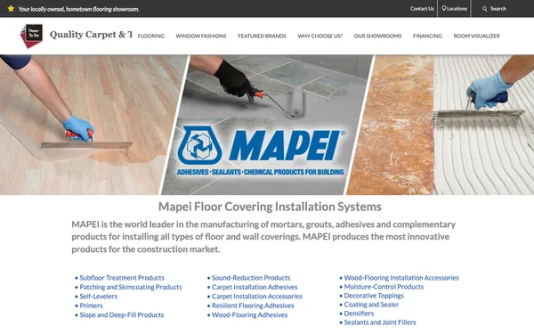 Mapei | Floor Covering Installation Systems | Del Rio & San Angelo, TX
