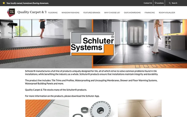 Schluter Systems Tile Installation