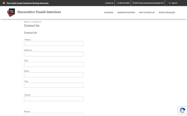 Contact Decorative Touch Interiors