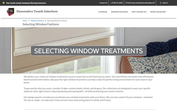 Selecting Window Fashions