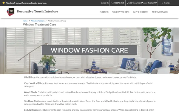 Window Fashion Care