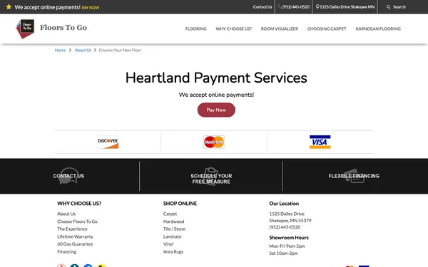 Floors To Go | Shakopee, MN 55379 | Finance Options