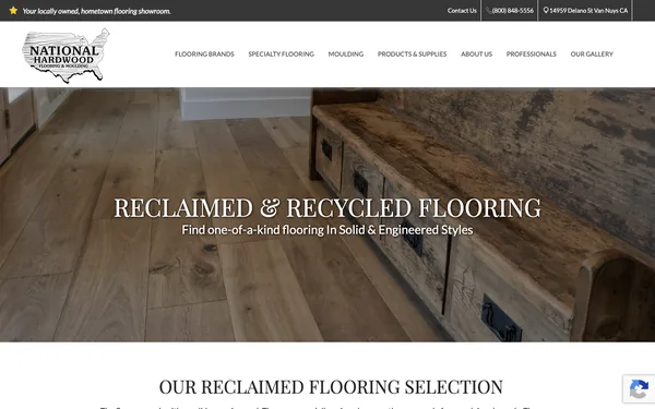 Reclaimed & Recycled Flooring