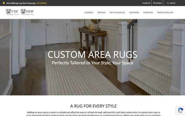 Custom Area Rugs, Area Rug Binding