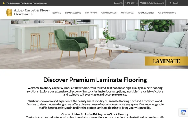 Save on Quality Laminate Specials