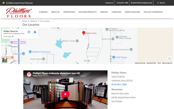 Indianola Location | Map & Directions