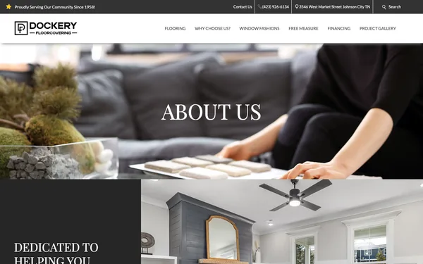 About Dockery Abbey Carpet & Floor | Johnson City TN 37604 | Flooring On Sale