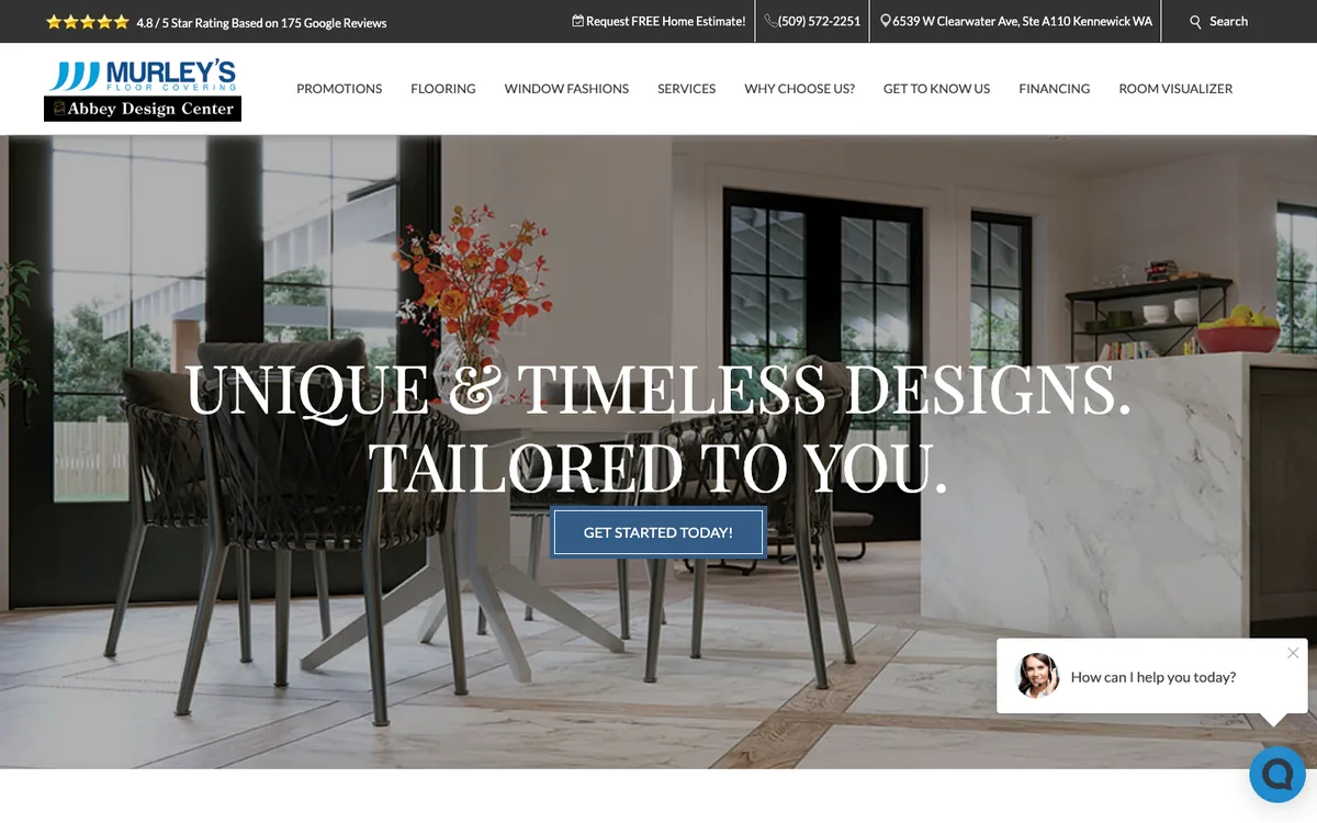 Murley's Floor Covering homepage