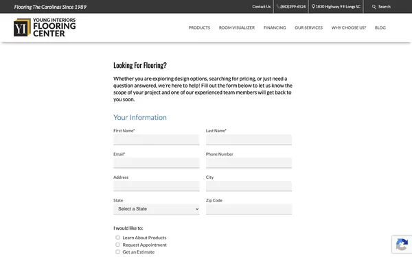 Contact Young Interiors Abbey Carpet & Floor – Long’s Best Flooring Showroom