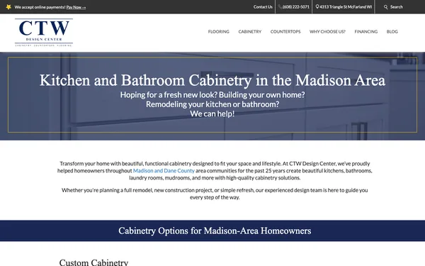 Kitchen & Bath Cabinetry | Custom & Stock Cabinets in Madison, WI