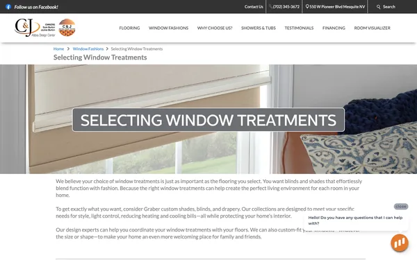 Selecting Window Treatments