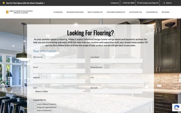 Contact Abbey Carpets Unlimited – Napa’s Best Flooring Showroom