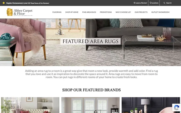 Featuring Name Brand Area Rugs