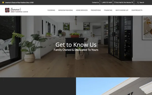 About Summer’s Abbey Flooring Center | Local, family-owned business for over 35 years