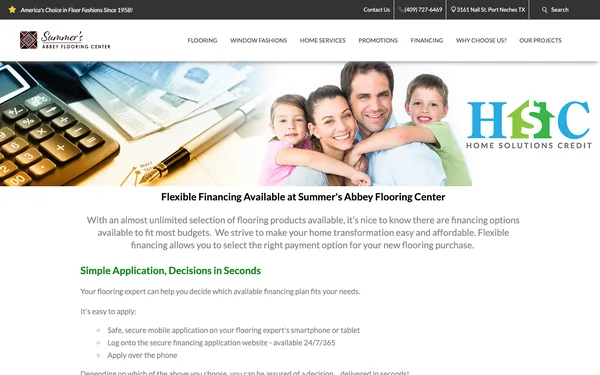 Flexible Financing